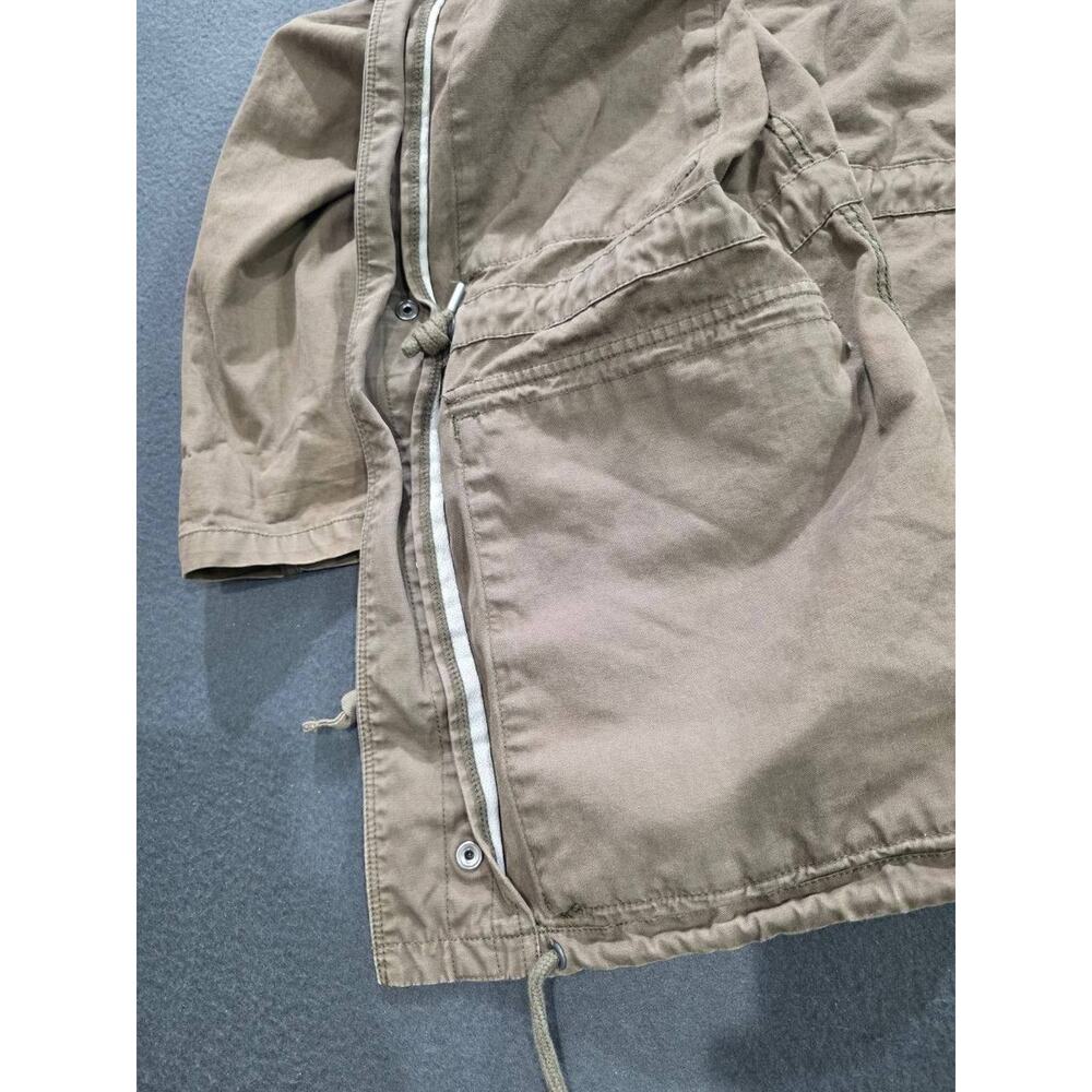 Madewell Jacket Men Y2K Green Military Utility Zip Pockets Army Sz M A009523 - Picture 9 of 12